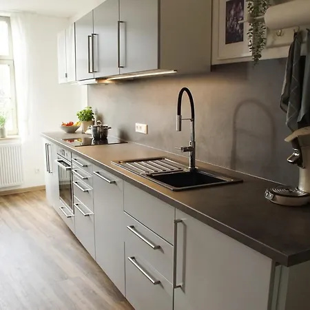 Urlaubsfreude Biedermann Haus Blumenglueck - Hortensie Апартаменты Зебниц